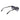 Guess Black Stainless Steel Sunglasses