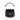 Saint Laurent Black Calf Leather Bos Taurus Handbag
