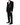 Dolce & Gabbana Black Wool Silk Saxophone Slim Fit 3Pc Suit