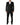 Dolce & Gabbana Black Wool Slim Fit Formal 3 Piece Men Suit