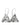 Dolce & Gabbana Metallic Silver Sleeveless Bustier Cropped Top