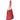 Mario Valentino Rosso Polyurethane Women's Bag With Zip Closure And Compartments