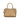 Mario Valentino Beige Polyurethane Women's Bag with Handles and Shoulder Strap
