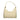 Mario Valentino Beige Polyurethane Women's Bag with Adjustable Shoulder Strap