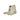 Mario Valentino Beige Polyurethane Women's Bag with Adjustable Shoulder Strap