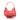 Mario Valentino Rosso Polyurethane Women's Bag with Removable Shoulder Strap