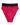 Dolce & Gabbana Pink Crystal High Waist Brief Panty Underwear
