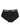 Dolce & Gabbana Black Logo Waistband Coulotte Panty Underwear