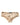 Dolce & Gabbana Beige Silk Stretch Mid Waist Brief Panty Underwear