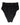 Dolce & Gabbana Black Logo Waistband High Brief Underwear