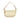 Mario Valentino Beige Polyurethane Women's Bag With Adjustable Shoulder Strap
