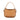 Mario Valentino Brown Polyurethane Women's Bag with Removable Shoulder Strap