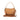 Mario Valentino Brown Polyurethane Women's Bag with Removable Shoulder Strap