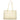 Mario Valentino Beige Polyurethane Women's Shoulder Bag with Internal Pocket