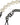 Dolce & Gabbana White Leather Silver Chain Bag Accessory Shoulder Strap