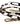 Dolce & Gabbana Black Leather Gold Chain Bag Accessory Shoulder Strap