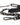 Dolce & Gabbana Black Leather Silver Chain Bag Accessory Shoulder Strap