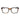 Police Brown Cellulose Acetate Glasses (Frames)