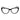 Police Black Plastic Glasses (Frames)