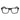 Police Black Cellulose Acetate Glasses (Frames)
