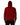 Dolce & Gabbana Red Cotton Full Zip Fleece Men Hoodie Sweater