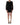 Dolce & Gabbana Black Viscose Lace Long Sleeves Mini Dress