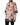 Dolce & Gabbana Pink Floral Cotton Button Front Shirt Top