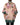 Dolce & Gabbana Pink Floral Cotton Button Front Shirt Top