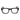 Police Black Cellulose Acetate Glasses (Frames)