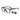 Love Moschino Black Acetate Glasses (Frames)