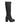Dolce & Gabbana Black Rubberised Leather High Boots Shoes