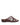 Dolce & Gabbana Maroon Leather Cutout DG Logo Sandals Shoes
