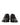 Dolce & Gabbana Black Calfskin Leather Derby Men Dress Shoes