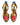 Dolce & Gabbana Gold Fur Trim Glitter T-strap Sandals Shoes