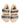 Dolce & Gabbana Beige Faux Fur Logo Print Flats Sandals Shoes