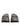 Dolce & Gabbana Gray Leather Monogram Logo Sandals Shoes