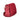 Mario Valentino Rosso Poliuretano Donna Bag With Adjustable And Removable Strap