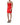 Dolce & Gabbana Red Nylon Blend Cady Sleeveless Mini Dress