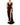 Dolce & Gabbana Maroon Embellished Vneck Evening Gown Dress