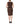 Dolce & Gabbana Brown Keys Fitted Sheath Knee Length Dress