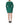 Dolce & Gabbana Green Viscose Long Sleeves A-line Mini Dress