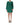 Dolce & Gabbana Green Viscose Long Sleeves A-line Mini Dress