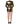 Dolce & Gabbana Gold Plunging Neckline Sheath Mini Dress