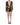Dolce & Gabbana Gold Plunging Neckline Sheath Mini Dress