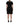 Dolce & Gabbana Black DG Crown Short-Sleeve Sheath Dress