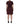 Dolce & Gabbana Red Black Checkered ShortSleeve Sheath Dress