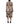 Dolce & Gabbana Multicolor Vintage Glassware Midi Dress