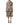 Dolce & Gabbana Multicolor Vintage Glassware Midi Dress