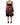 Dolce & Gabbana Black Sleeveless Bustier Floral Print Tiered Dress