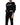 Dolce & Gabbana Black Satin Floral Embroidery Bomber Jacket